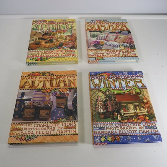 Mary Engelbreit SEASONS full (4)bk collection hardbacks with jackets Like New - Picture 1 of 16